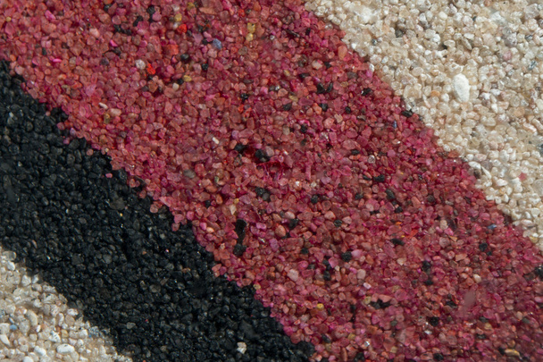 Textura de arena fondo blanco rojo negro
 - Foto, imagen