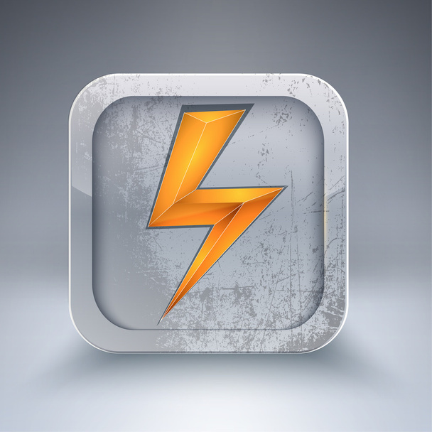 vector electricity 3d icon - Vector, Image