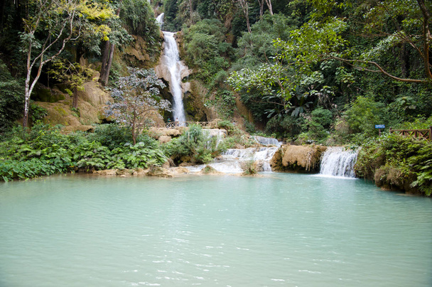 Водопад Куангси - Лаос
 - Фото, изображение