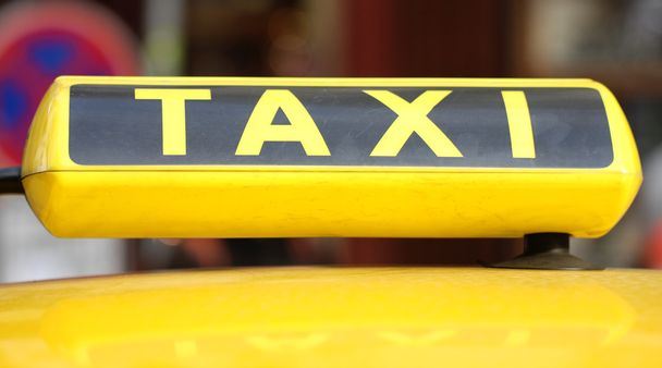 Taxi sign - Фото, изображение