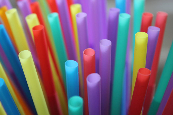 straw straws plastic drinking disposable background abstract colourful  full screen stock, photo, photograph, image, picture, - Photo, Image