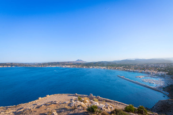 Aerial view of Javea Bay from San Antonio Cape, Alicante, Espanja
. - Valokuva, kuva