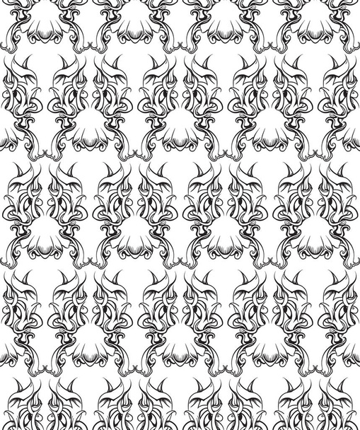 vintage pattern texture seamless vector illustration isolated - Vektor, kép