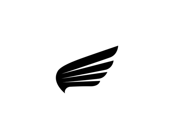 Vorlage Flügel Vogel Logo - Vektor, Bild