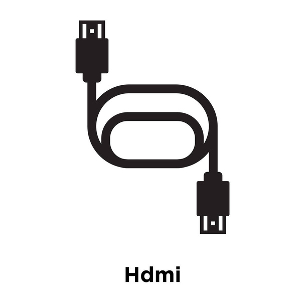Hdmi Rca Adapter Flat Vector Icon: vector de stock (libre de