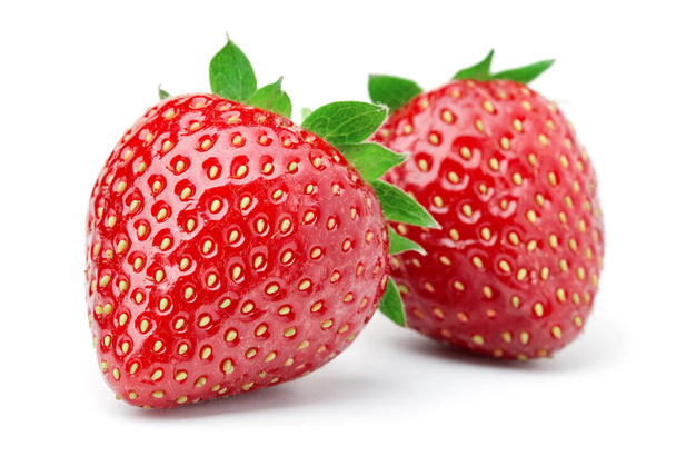 strawberry isolated on white - Foto, afbeelding