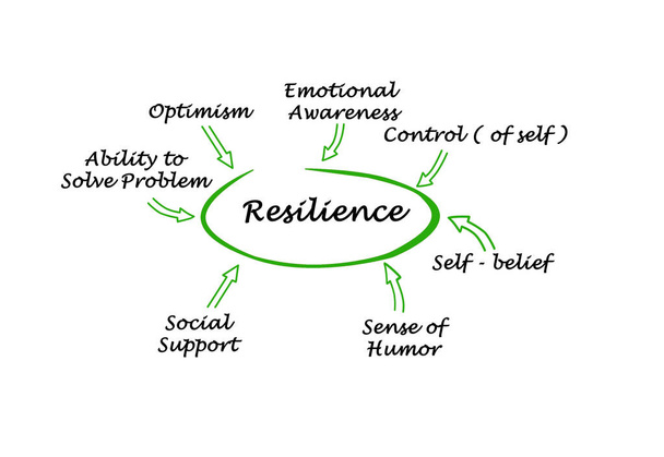 Wat bijdragen aan resilence - Foto, afbeelding