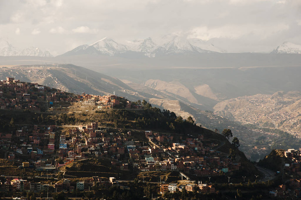 Stad La Paz - Bolivia - Foto, afbeelding