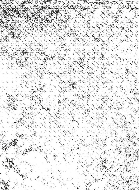 Zmatená překrytá textura ze zrezivělého oloupaného kovu. grunge pozadí. abstraktní vektorová ilustrace půltónu - Vektor, obrázek