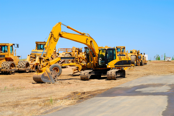 Excavator And Heavy Equipment - Photo, Image