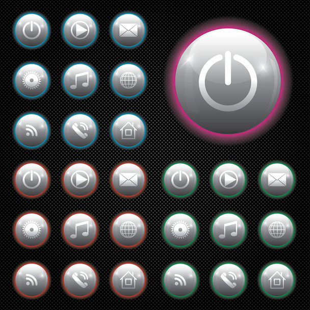 buttons - Vektor, Bild