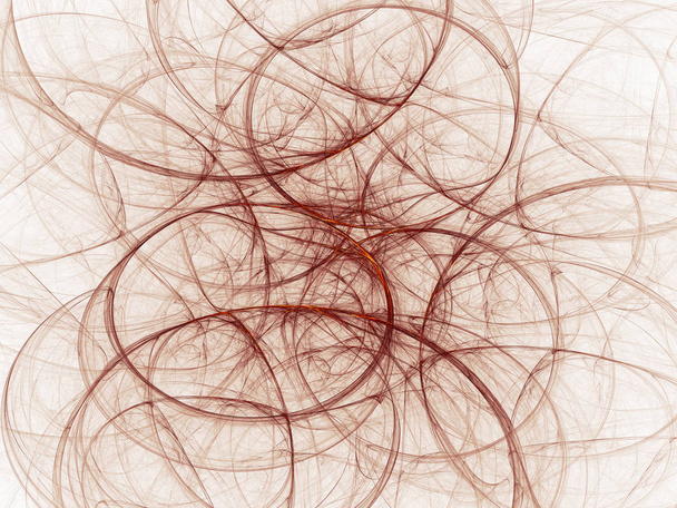 marrom abstrato fractal fundo 3d renderização ilustração
 - Foto, Imagem