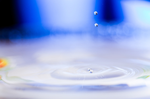 The blue drops of water - Fotografie, Obrázek