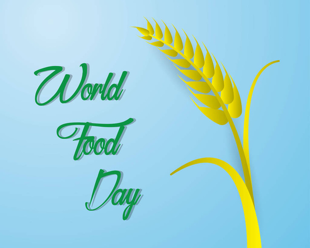 Día Mundial de la Alimentación día del turismo ilustración Día Mundial de la Alimentación vector
 - Vector, imagen