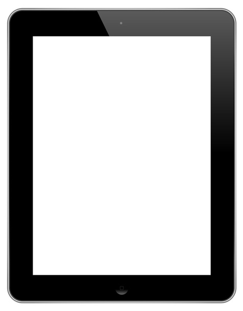 vektoros illusztráció modern tabletta - Vektor, kép
