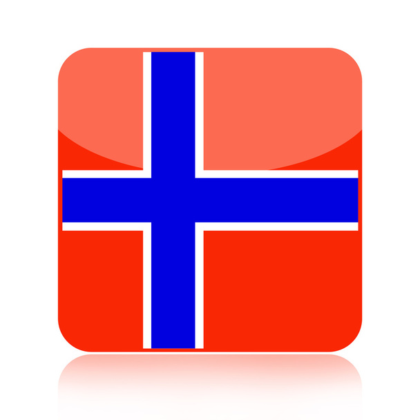 ikona příznaku Norsko - Fotografie, Obrázek