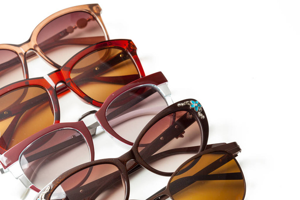 Fashion sunglasses isolated on white - Valokuva, kuva