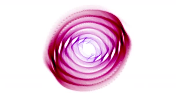 4 k αφηρημένο τριαντάφυλλο λουλούδι στρογγυλή τρύπα κύκλο, δαχτυλίδι γύρω από τούνελ, το υπόβαθρο της ενέργειας. - Πλάνα, βίντεο