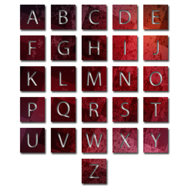Unique alphabet set - Foto, Bild
