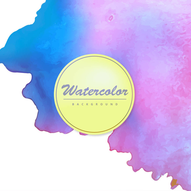 Abstract creative watercolor splash background - Vektor, kép
