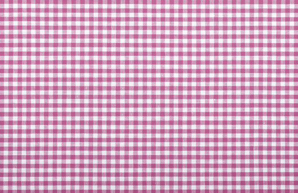 roze geruite stof - Foto, afbeelding
