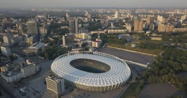 nationale Sportkomplex "olympisch". Stadion, olympisch 4k 4096 x 2160 Pixel - Filmmaterial, Video