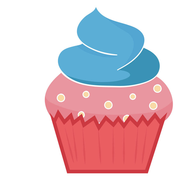 Muffin, Cupcake-Vektor-Symbol - Vektor, Bild