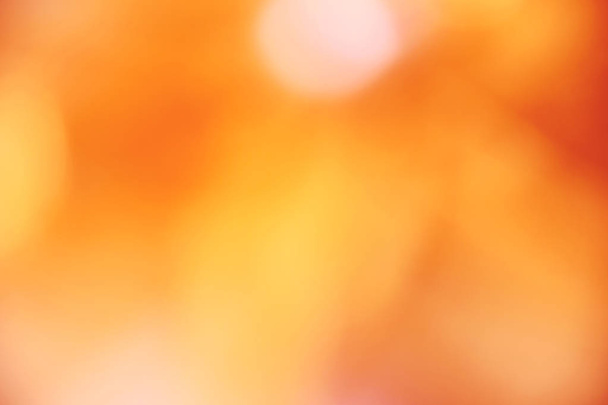 orange color abstract background with blurred defocus bokeh light - Zdjęcie, obraz