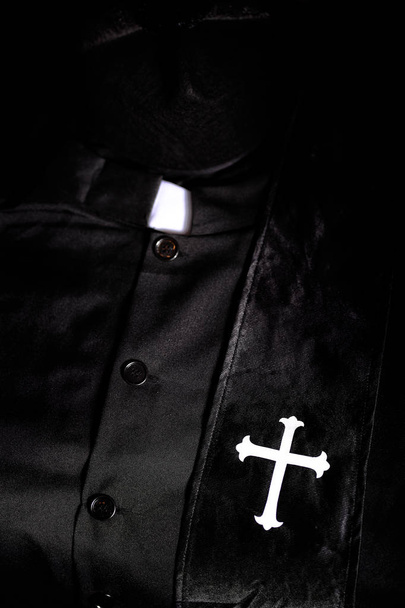 cassock of a priest with a color - Foto, Bild