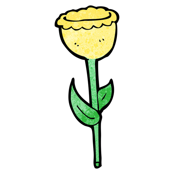 Цветок тюльпана
 - Вектор,изображение