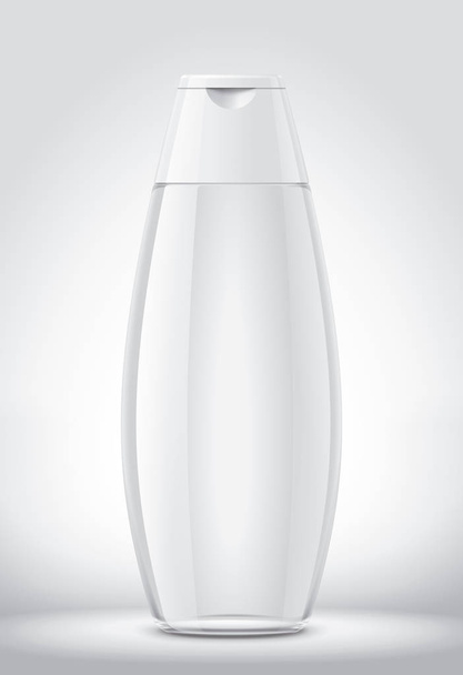 Plastic bottles. Version with transparent bottle - Foto, afbeelding