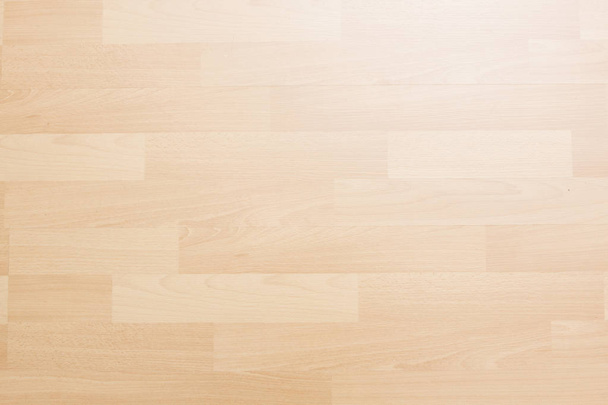 clean light beige wooden surface background, plywood floor surface  - Foto, afbeelding