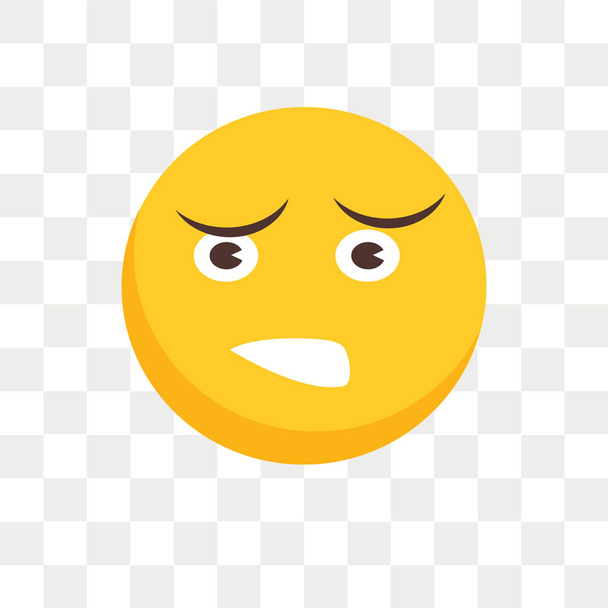 怒っている、怒っているロゴのデザインの透明な背景に分離されたベクトルのアイコン - ベクター画像
