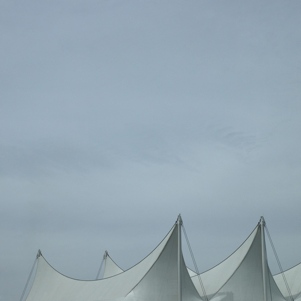 White sails and sky - Photo, Image