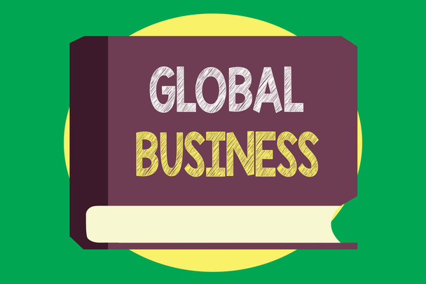 Написання текстів Глобальний бізнес. Концепція означає торгівля та бізнес система компанія робить по всьому світу
 - Фото, зображення