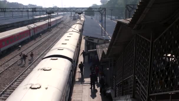 video of train railway station - Footage, Video