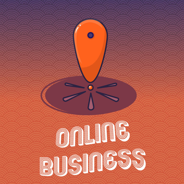 Teksti merkki osoittaa Online Business. Käsitteellinen valokuva Kaupallinen tapahtumatietojen jakaminen internetissä
 - Valokuva, kuva