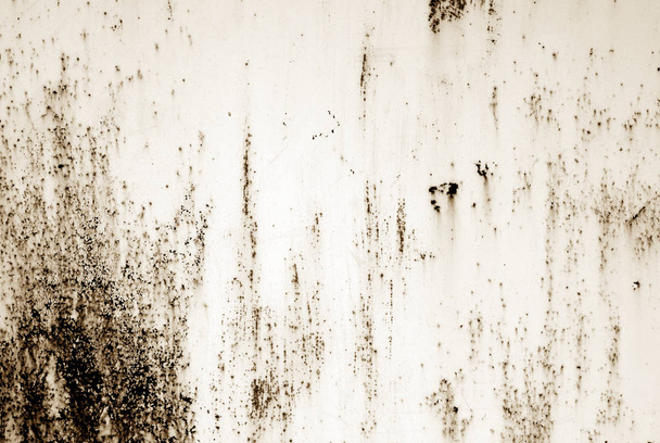 Grungy roestig metalen oppervlak in bruine toon. Abstracte achtergrond en textuur. - Foto, afbeelding