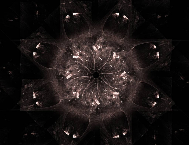 Abstrakti muotoilu valmistettu pyhistä symboleista merkkejä geometria ja malleja aiheesta astrologia alkemia magic
 - Valokuva, kuva