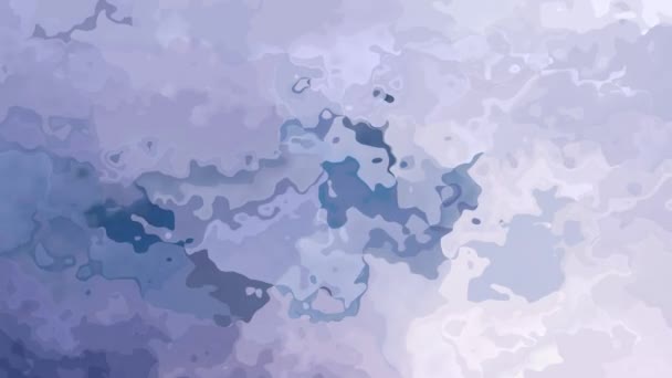 abstracto animado manchado fondo sin costura bucle de vídeo - efecto de mancha de acuarela - azul claro, violeta y púrpura color
 - Imágenes, Vídeo