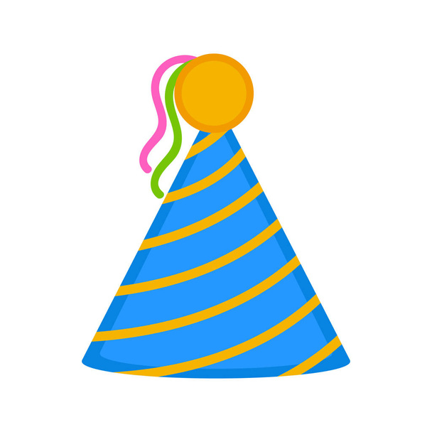 Isolated party hat icon - Вектор, зображення
