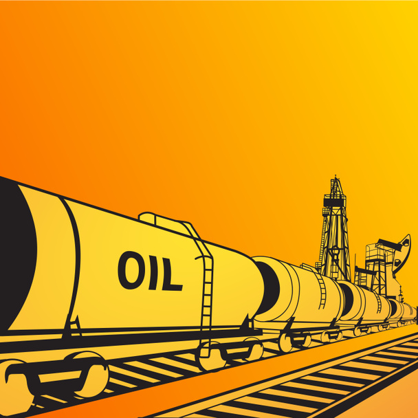 transport ropy naftowej - Zdjęcie, obraz