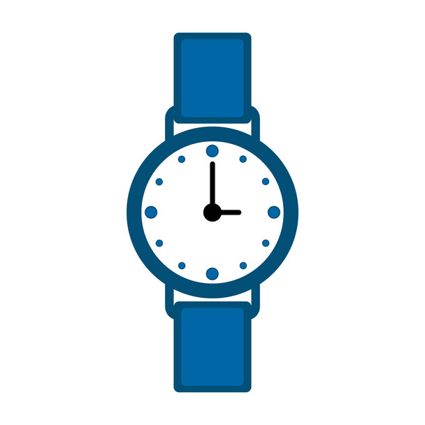 Isolated wristwatch icon - Vecteur, image
