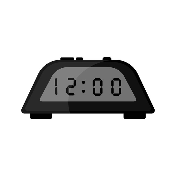 Isolated digital alarm clock icon - Wektor, obraz