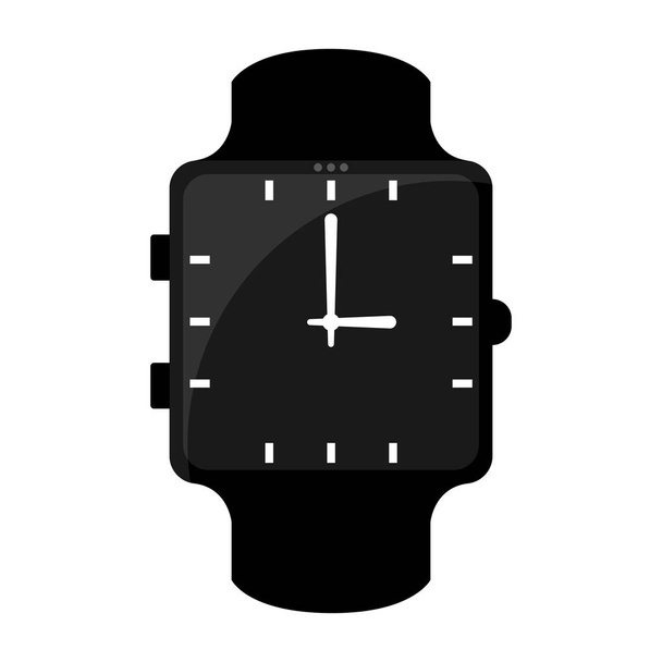 Isolated wristwatch icon - Vettoriali, immagini