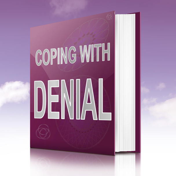 Coping with denial. - Zdjęcie, obraz