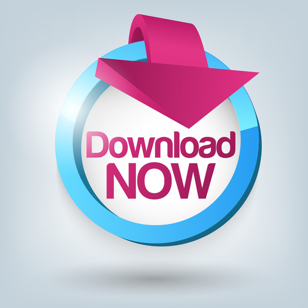 Download now button. Vector - Vector, Image