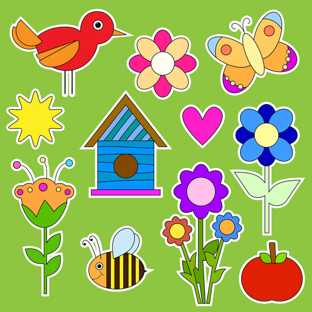 Cute Summer Graphic Collection - Vector, Image