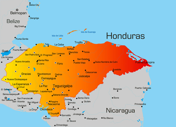 Honduras - Vettoriali, immagini