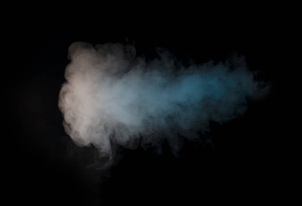 Smoke on black background - Foto, Imagen